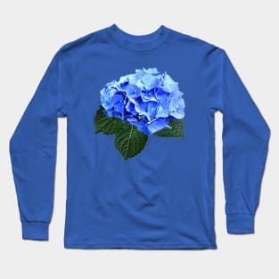 Beautiful Blue Hydrangea Long Sleeve T-Shirt